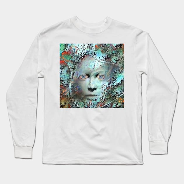 Abstract face Long Sleeve T-Shirt by rolffimages